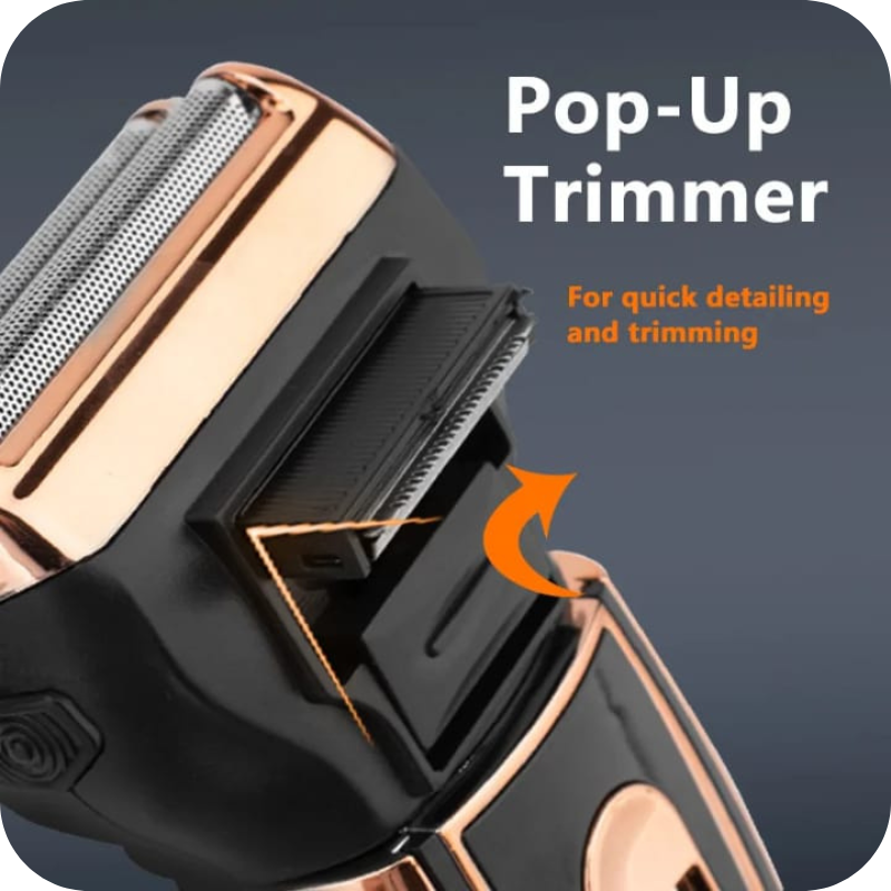 Tondeuse Professionnelle 3 in 1 –  3Têtes, 4 Fonctions, Un Entretien Complet