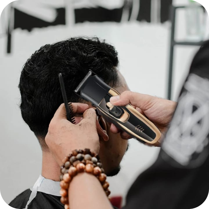 Tondeuse Professionnelle 3 in 1 –  3Têtes, 4 Fonctions, Un Entretien Complet